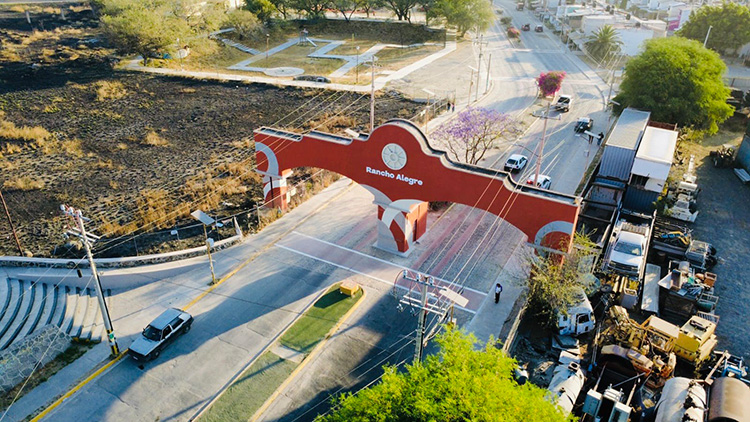 Invierten 23.8 mdp en obras de Rancho Alegre