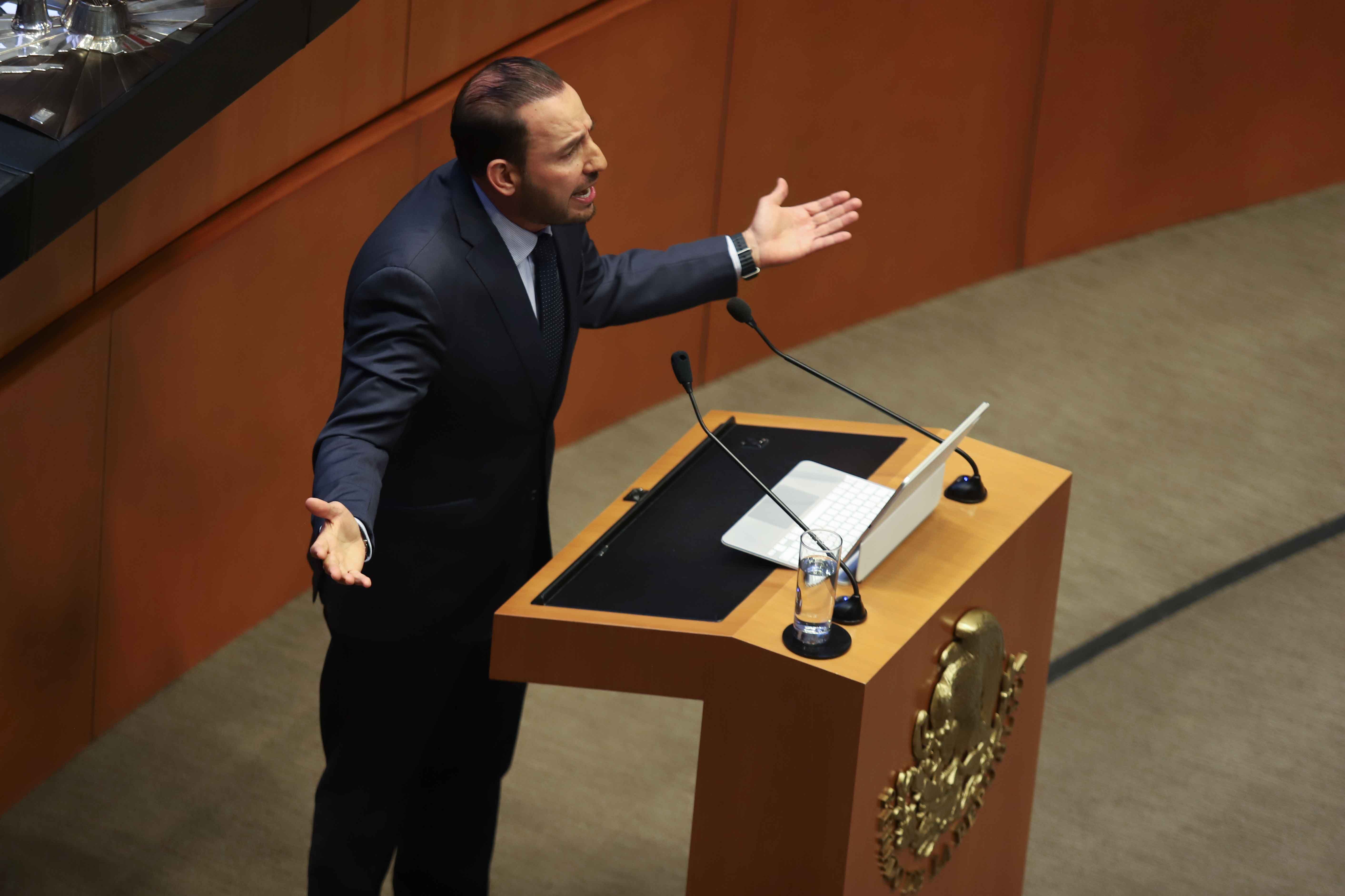 Marko Cortés denuncia que “plan B” electoral responde a intereses del Ejecutivo