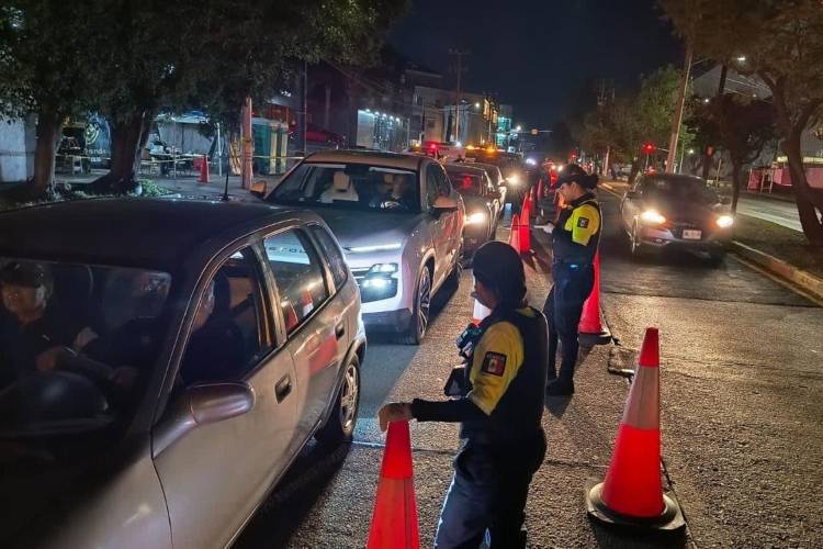Suman mil 114 remitidos al CURVA por alcoholimetría en lo que va del año