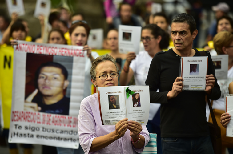 Amnistía Internacional pide a México aceptar ayuda internacional por desapariciones