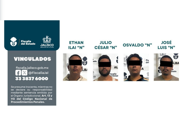Vinculan a cuatro hombres por privación ilegal de la libertad