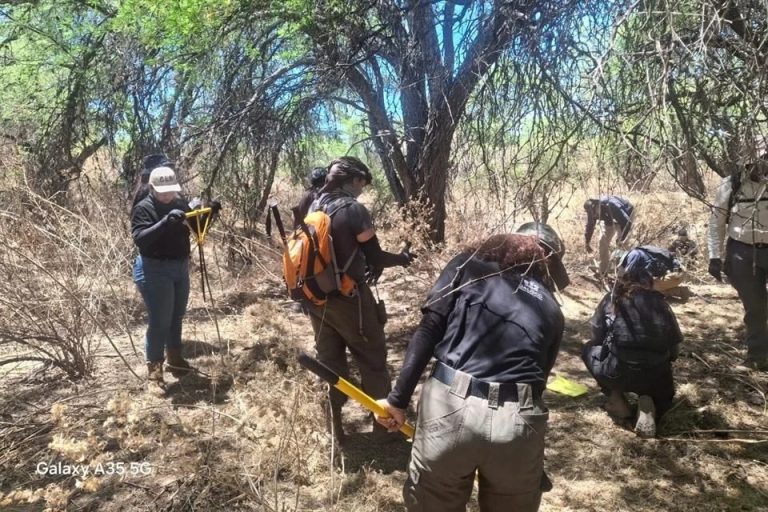Fueron localizados restos óseos en La Chona