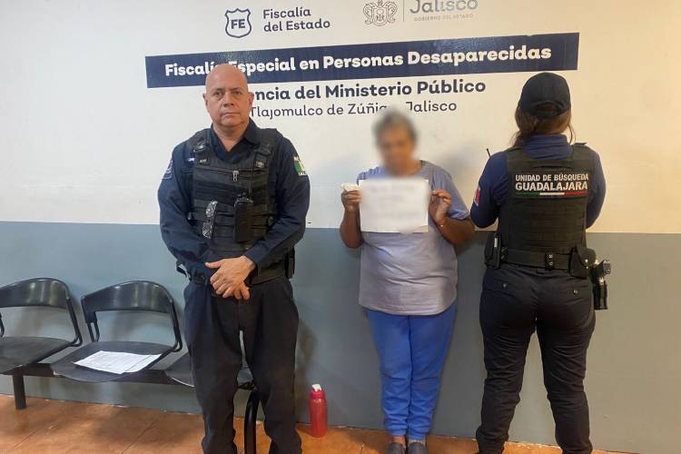 Localizan en Guadalajara a mujer con ficha de búsqueda tras activar botón de “Pulso de Vida”