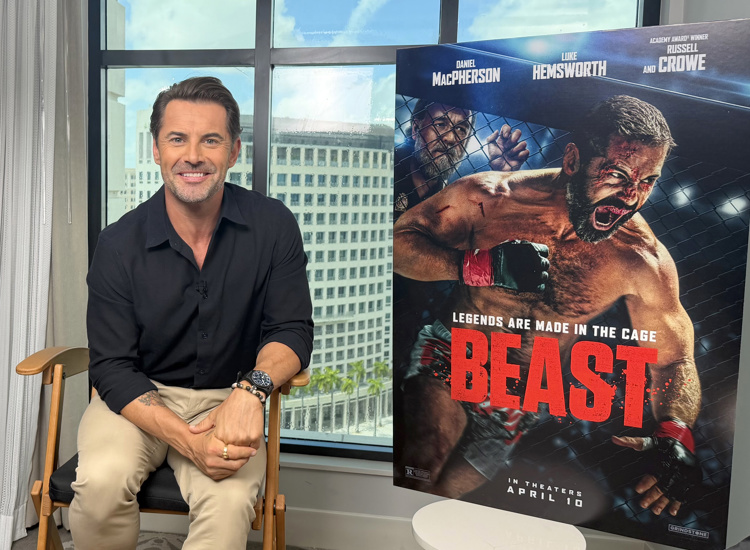 Daniel MacPherson destaca auge del cine australiano al presentar Beast 