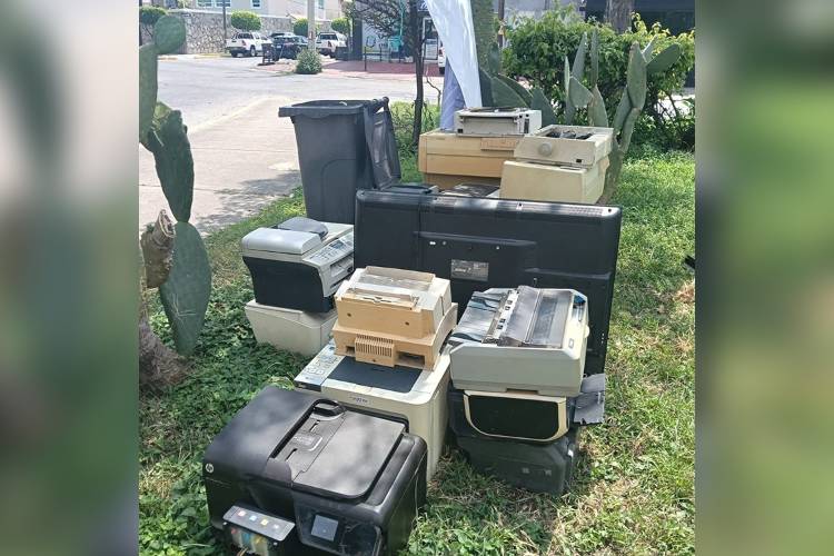 Reúnen 2.8 toneladas de electrónicos en Guadalajara