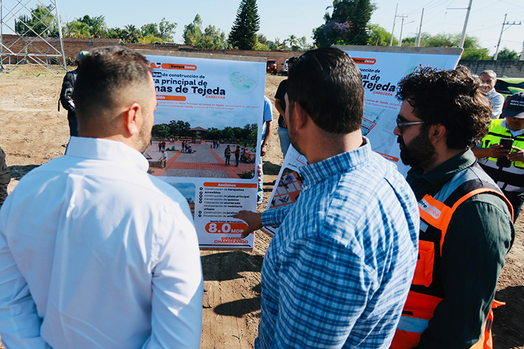 Inician la construcción de plaza en Tlajomulco