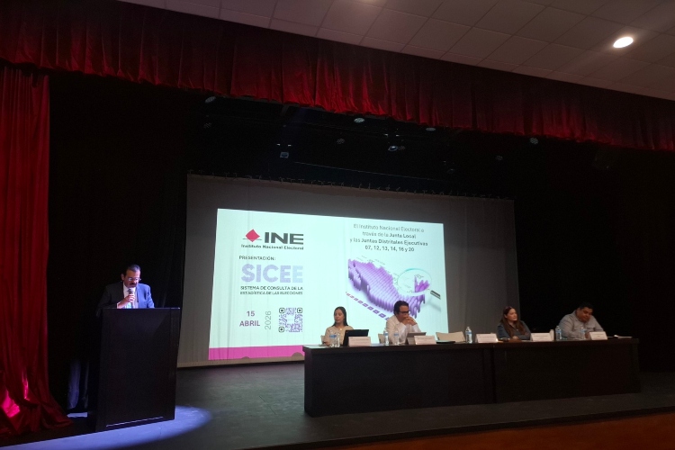 INE presenta Sistema de la Estadística de las Elecciones 