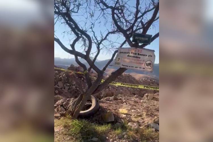 Localizan restos óseos en barranco de Zapopan