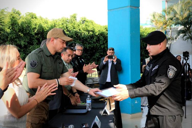 Concluyen 40 policías de Jalisco capacitación táctica impartida por Policía Nacional de Colombia