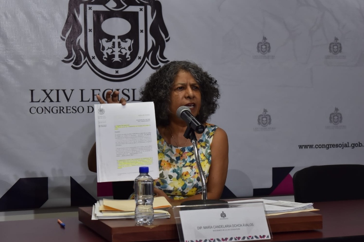 Candelaria Ochoa difunde declaración patrimonial 