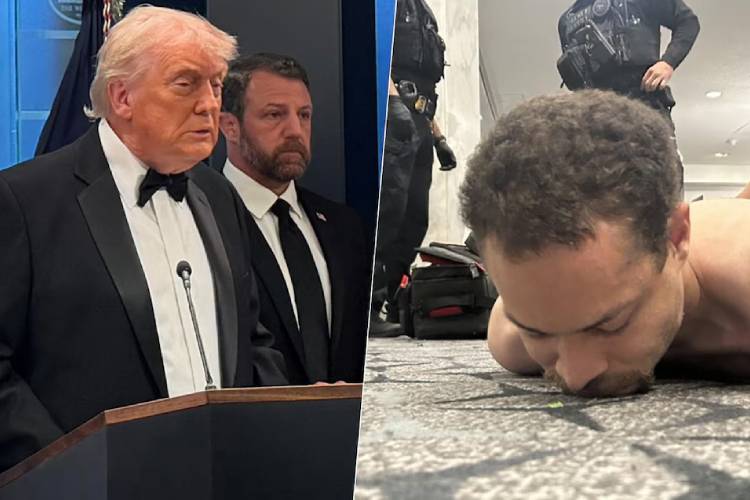 Atacante sí iba por Trump, afirma Casa Blanca tras tiroteo en cena de corresponsales