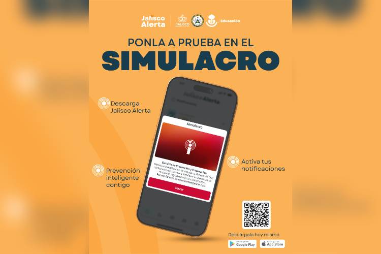 Anuncian macrosimulacro estatal para el 6 de mayo