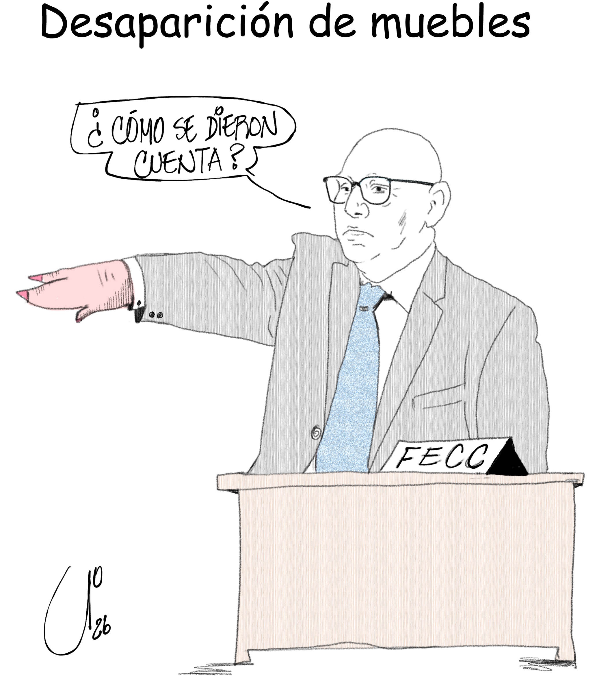Desaparición de muebles