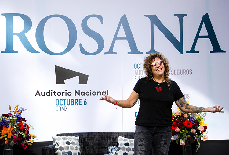 Rosana vuelve a México 'con las ganas de compartir'