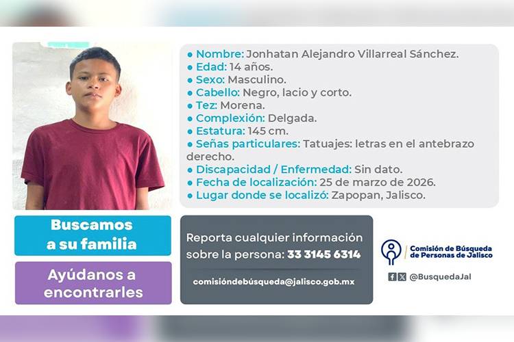 Menores de edad, mil 850 desaparecidos