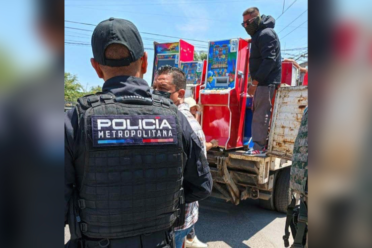 Suman 158 máquinas tragamonedas aseguradas