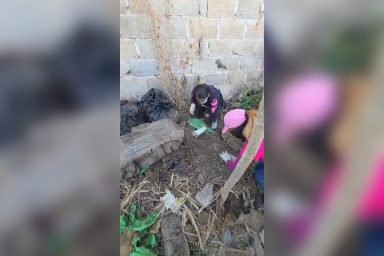 Suman doce bolsas con segmentos humanos en fosa de El Salto