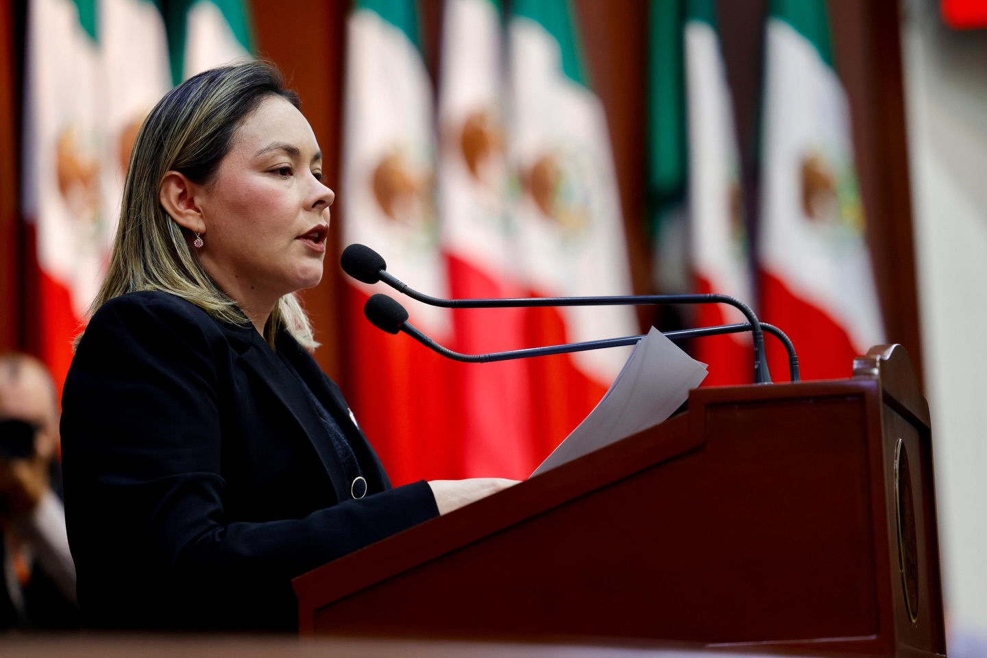 Yeraldien Bonilla Valverde es la gobernadora interina en Sinaloa