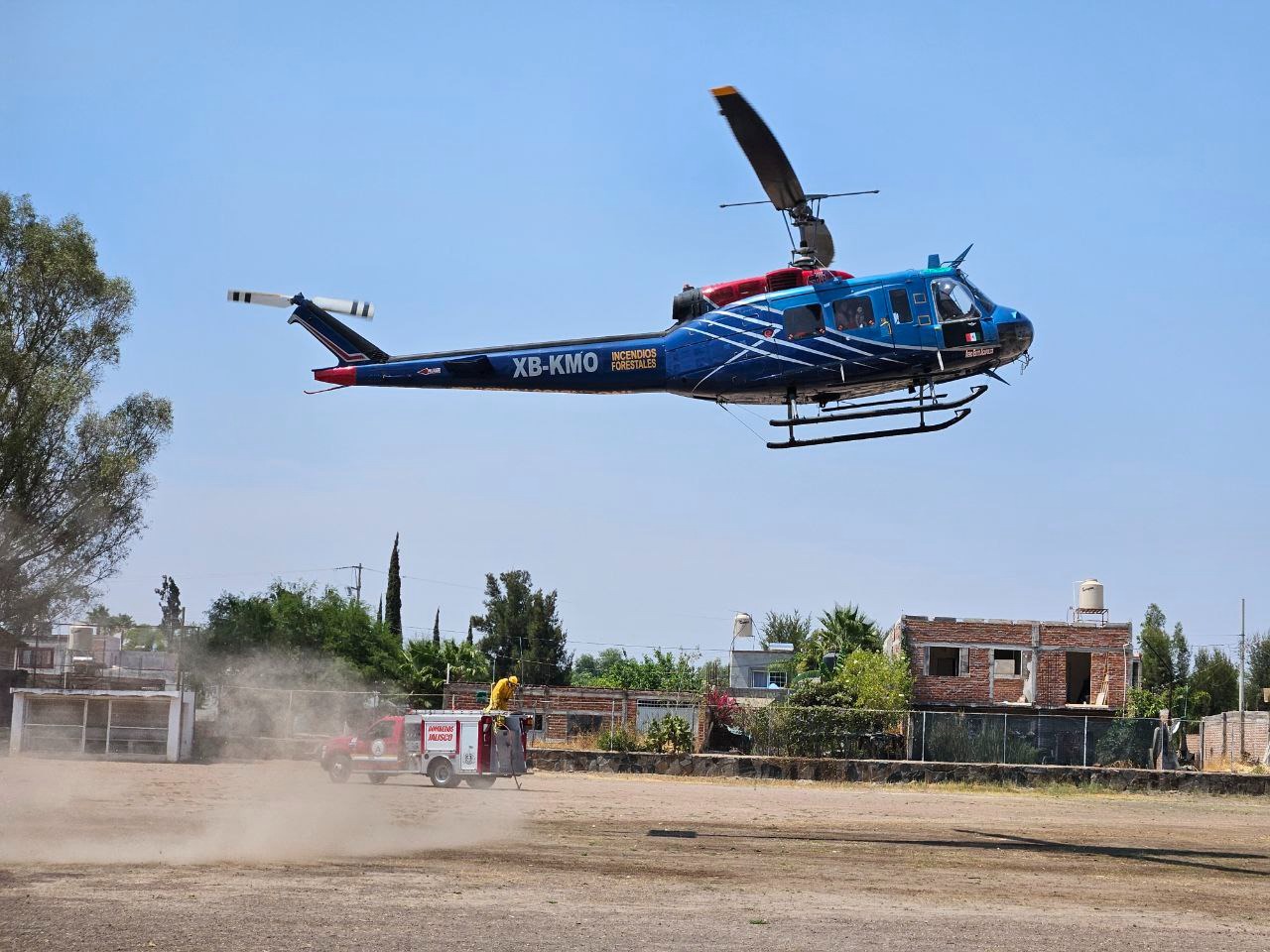 Incendio en El Palomar–Bugambilias consume una hectárea de tierras agrícolas