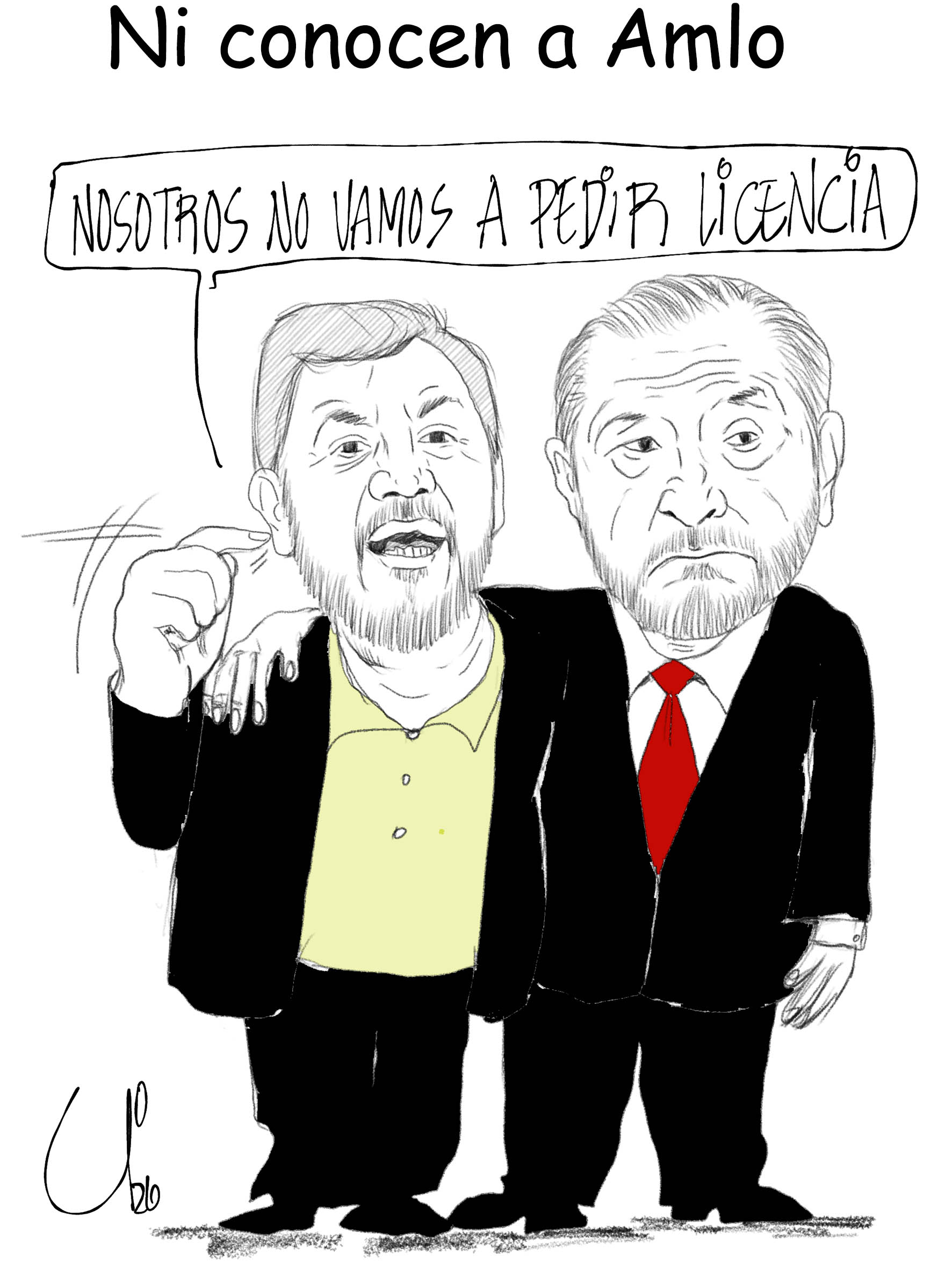 Ni conocen a AMLO