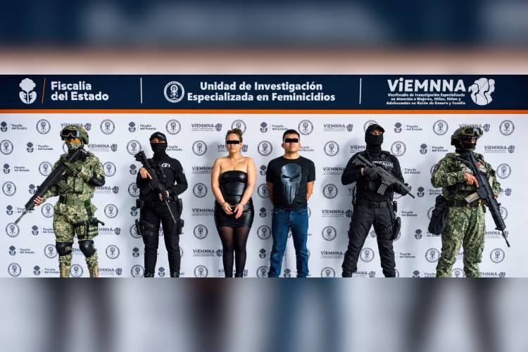 Detienen e imputan a pareja por homicidio de mujer; uno es policía
