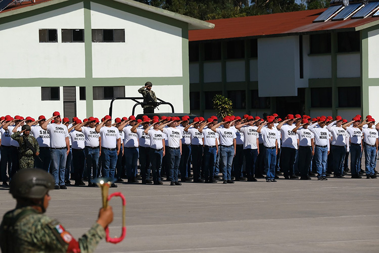Finalizan el servicio militar 268 jóvenes
