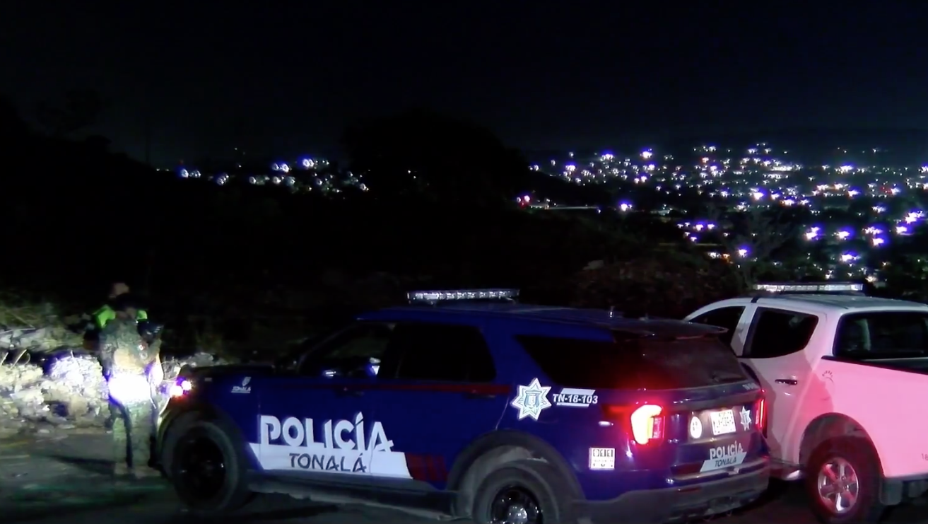 Localizan restos humanos en cerro de Tonalá