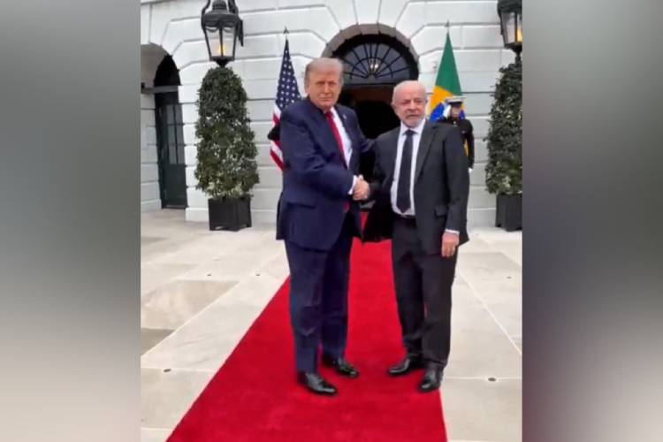 Lula y Trump se reúnen en la Casa Blanca
