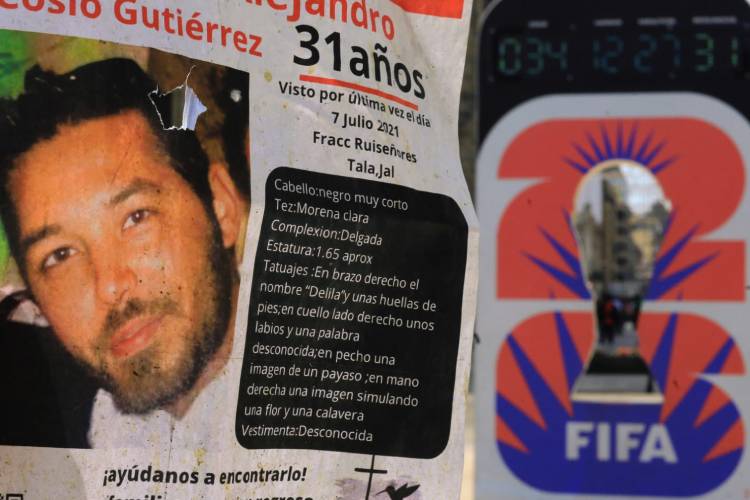 Buscan visibilizar crisis de desapariciones rumbo al Mundial 2026