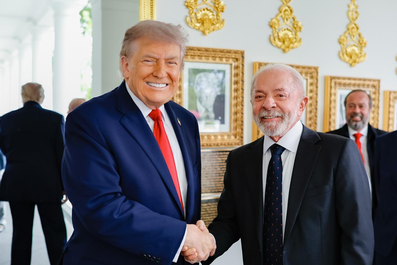 Lula y Trump se reunieron en la Casa Blanca