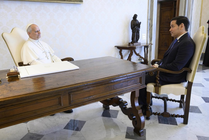 Marco Rubio 'cultiva buenas relaciones' con León XIV en visita al Vaticano