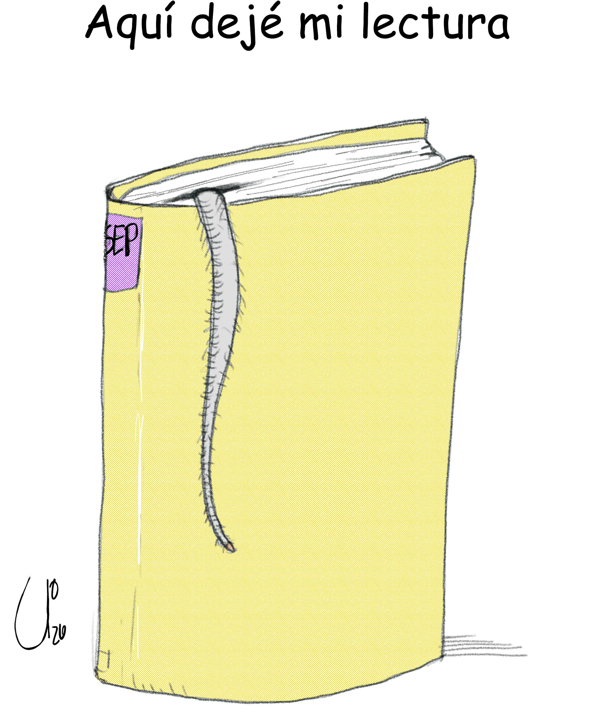 Aquí dejé mi lectura