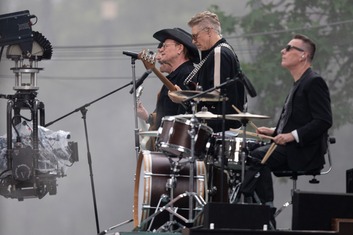 U2 graba nuevo video en calles del Centro Histórico de la Cdmx