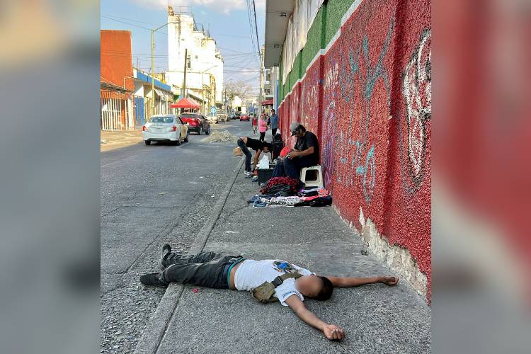 Desplazan a personas en situación de calle
