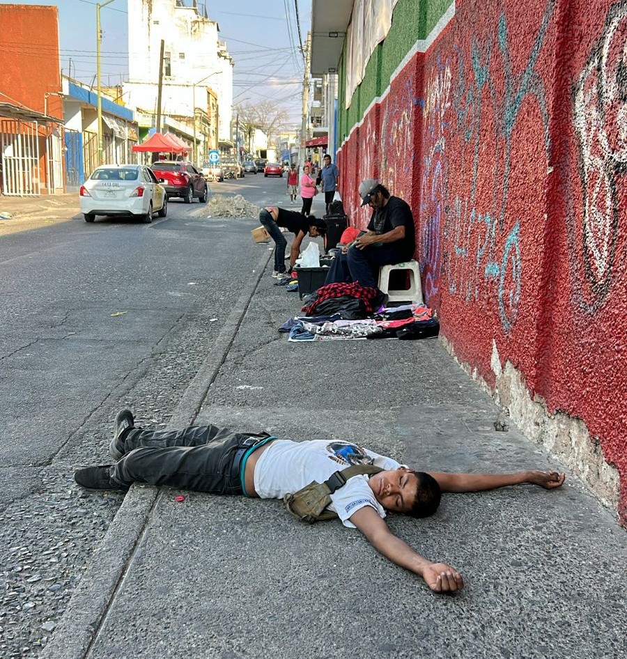 Desplazan a personas en situación de calle