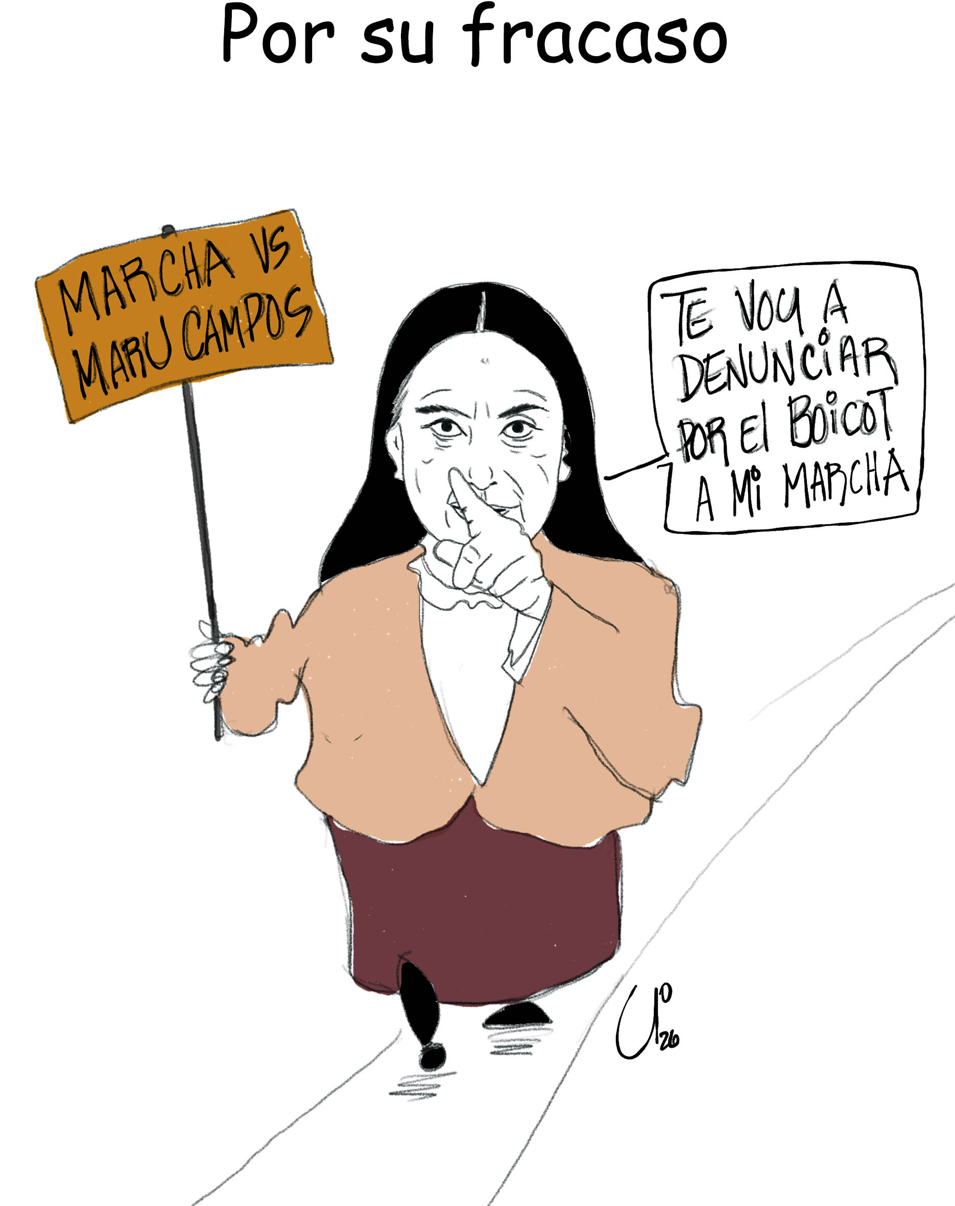 Por su fracaso