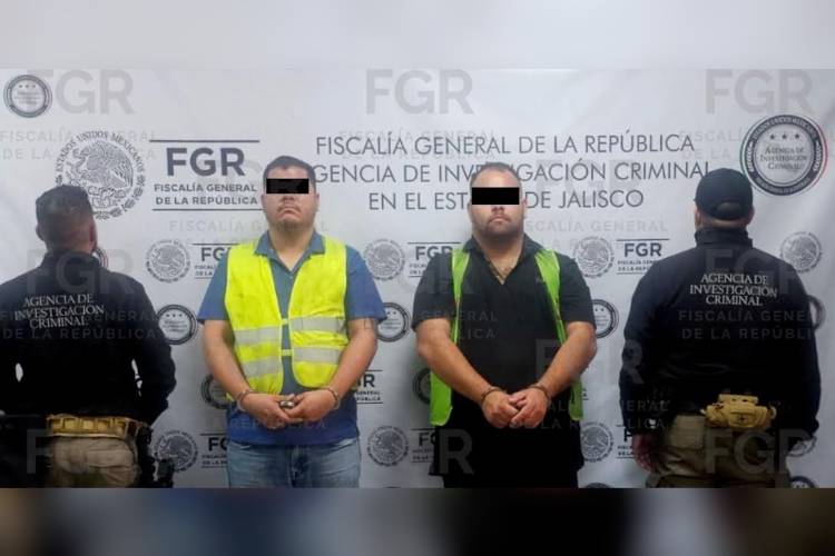 Detienen a dos en cateos federales en Guadalajara