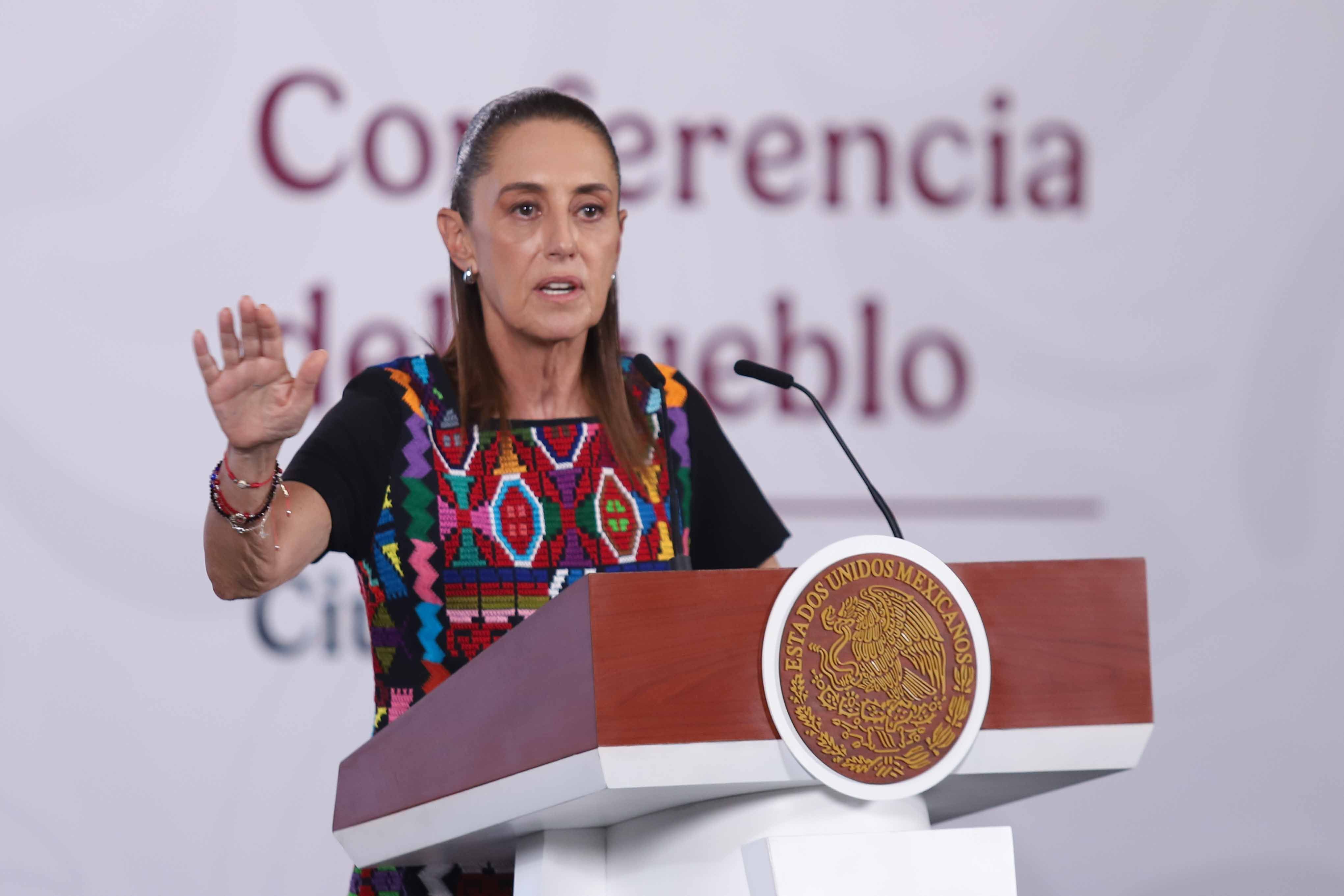 Sheinbaum afirma que son 