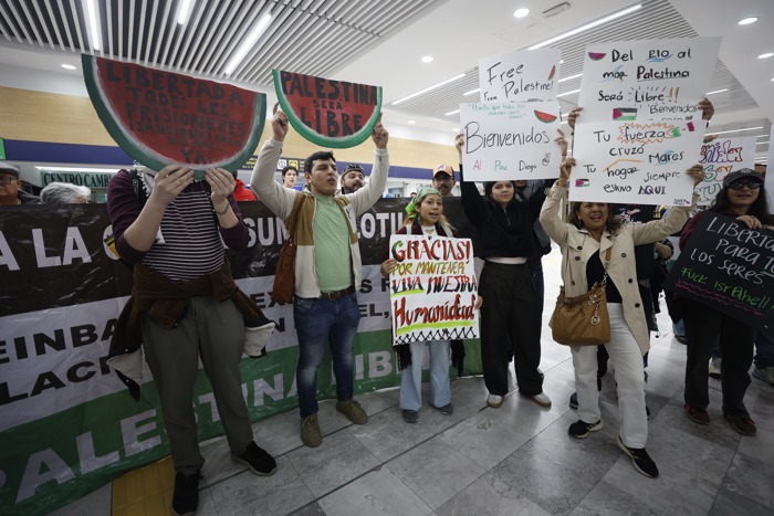 Mexicanos de la Flotilla exigen romper relaciones con Israel tras detención y tortura