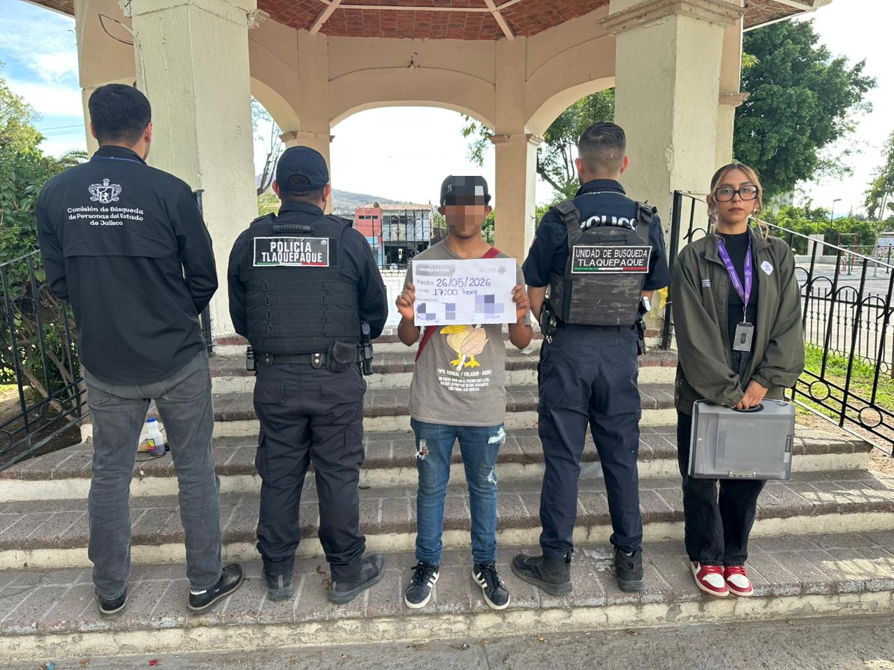 Localizan a menor con ficha de búsqueda