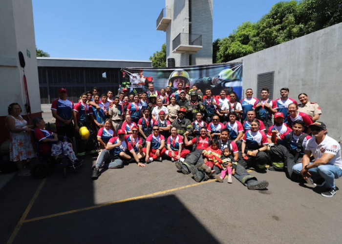 Bomberos de Guadalajara fortalece eltrabajo en equipo