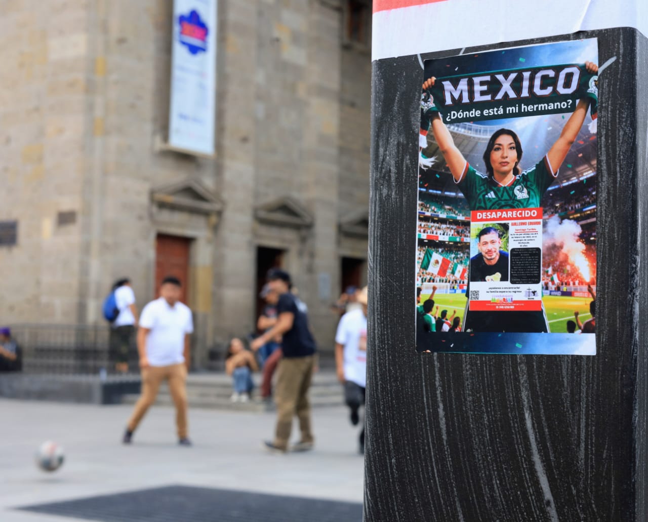 Realizan cascarita para visibilizar la crisis de desapariciones en Jalisco