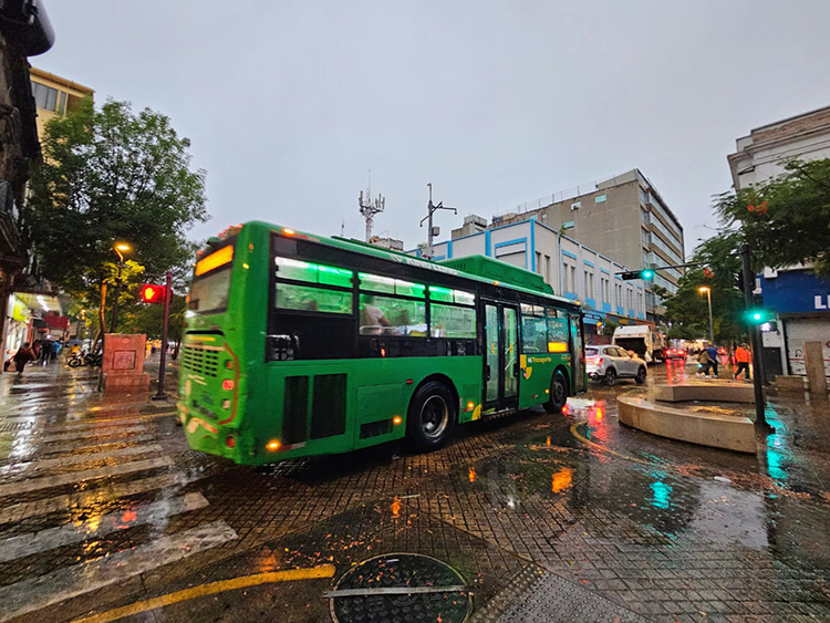 Cae operación de 62 rutas de transporte
