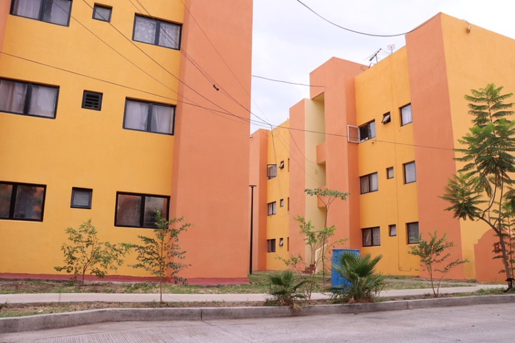 Rehabilitan unidad habitacional Álamo Sur