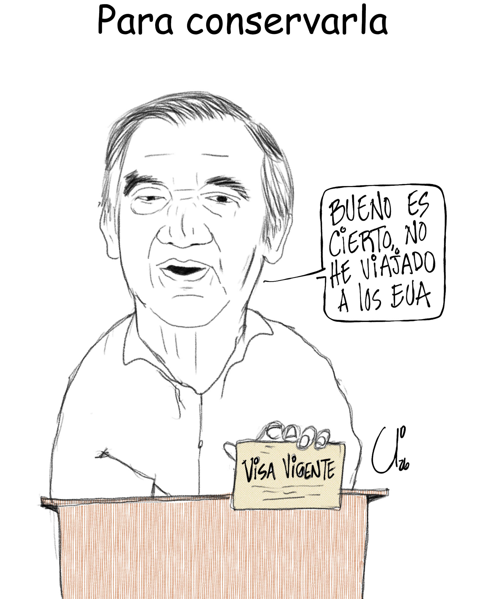 Para conservarla