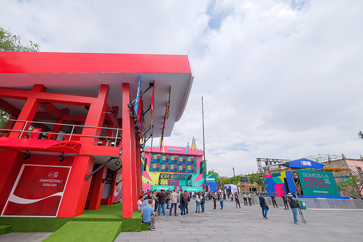 Todo listo para el FIFA Fan Festival