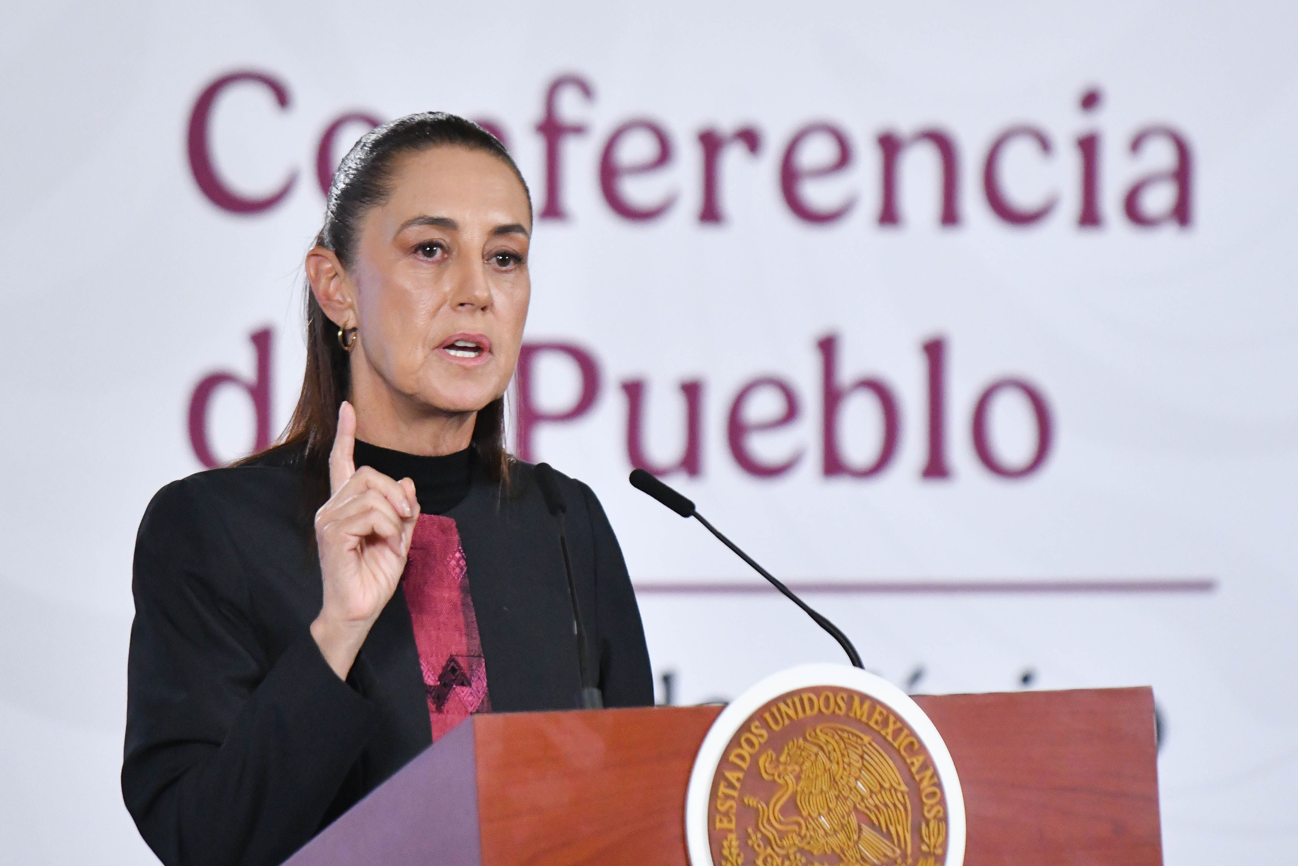 Sheinbaum sugiere posible financiamiento detrás de protestas de la CNTE