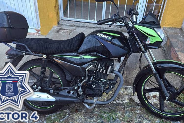 Recupera Policía de Tlaquepaque seis motocicletas y detiene a tres
