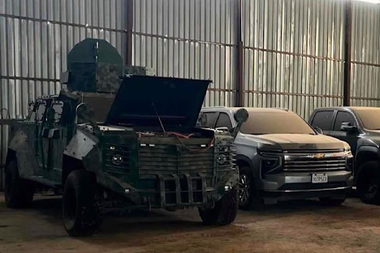 Asegura FGR vehículo “monstruo” en Jalisco
