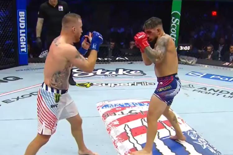 Gaethje rompe el invicto de Topuria